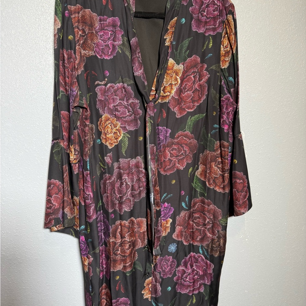Robert Graham Brenna floral Print Shift Dress- XL